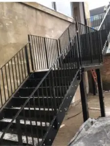 Metal Safety Staircase